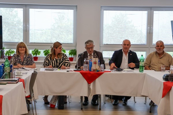 Četrdeseta sjednica Glavnog odbora Hrvatskog Crvenog križa